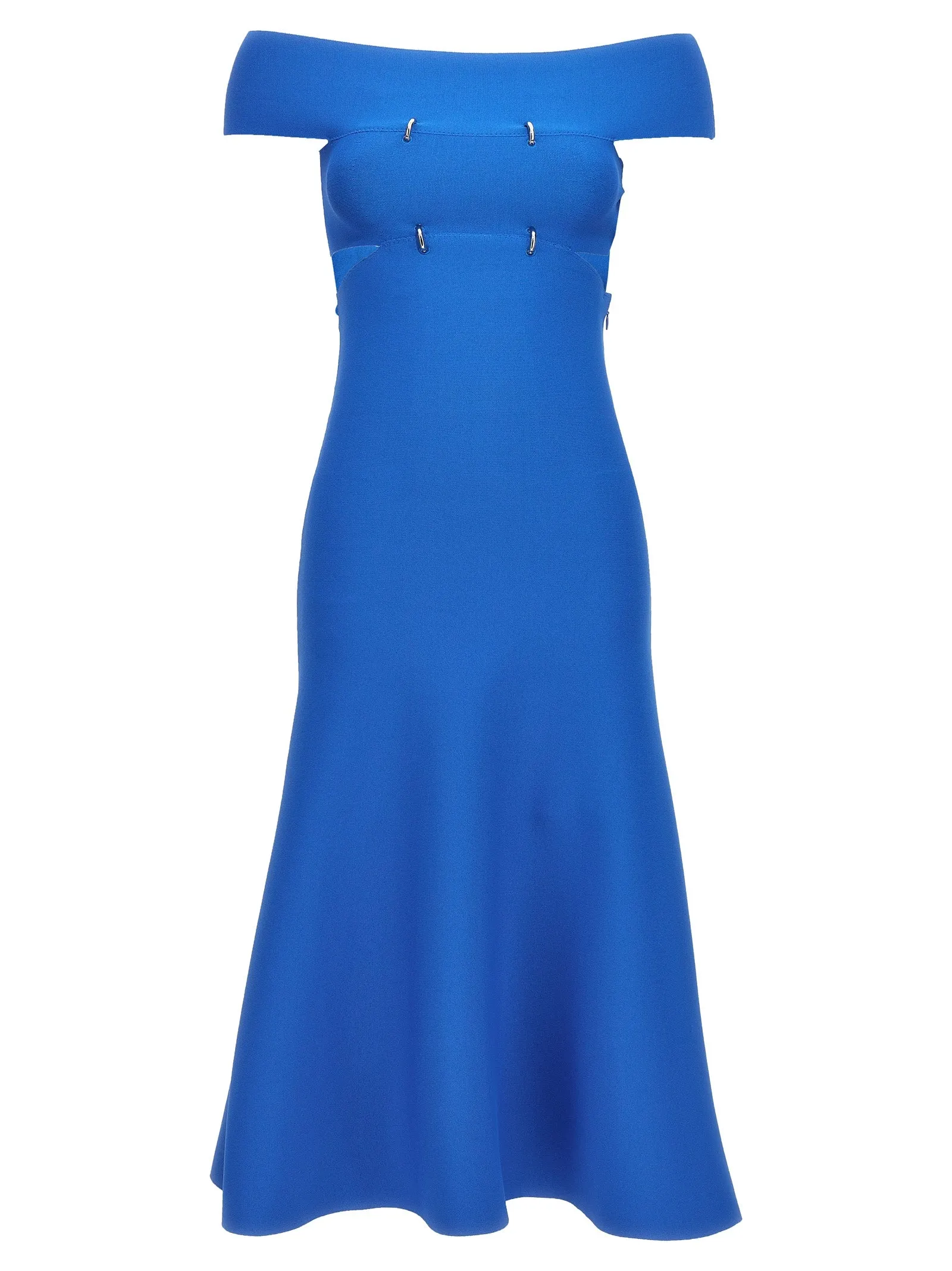 Off-Shoulder Puffer Dress Abiti Blu