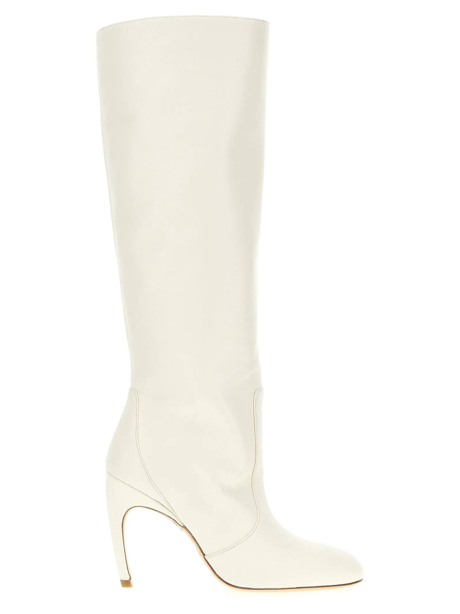 Lux Curl Boots Stivali E Stivaletti Bianco