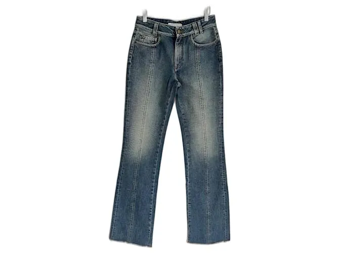 Alessandra Rich Jeans Blu chiaro