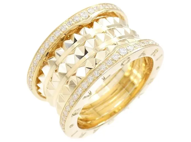 Bulgari Anello B.zero1 Rock 4 Band di Bvlgari D'oro