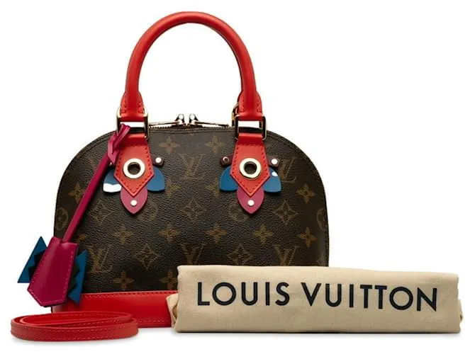 Borsa a mano Alma BB Monogramma Louis Vuitton Rosso