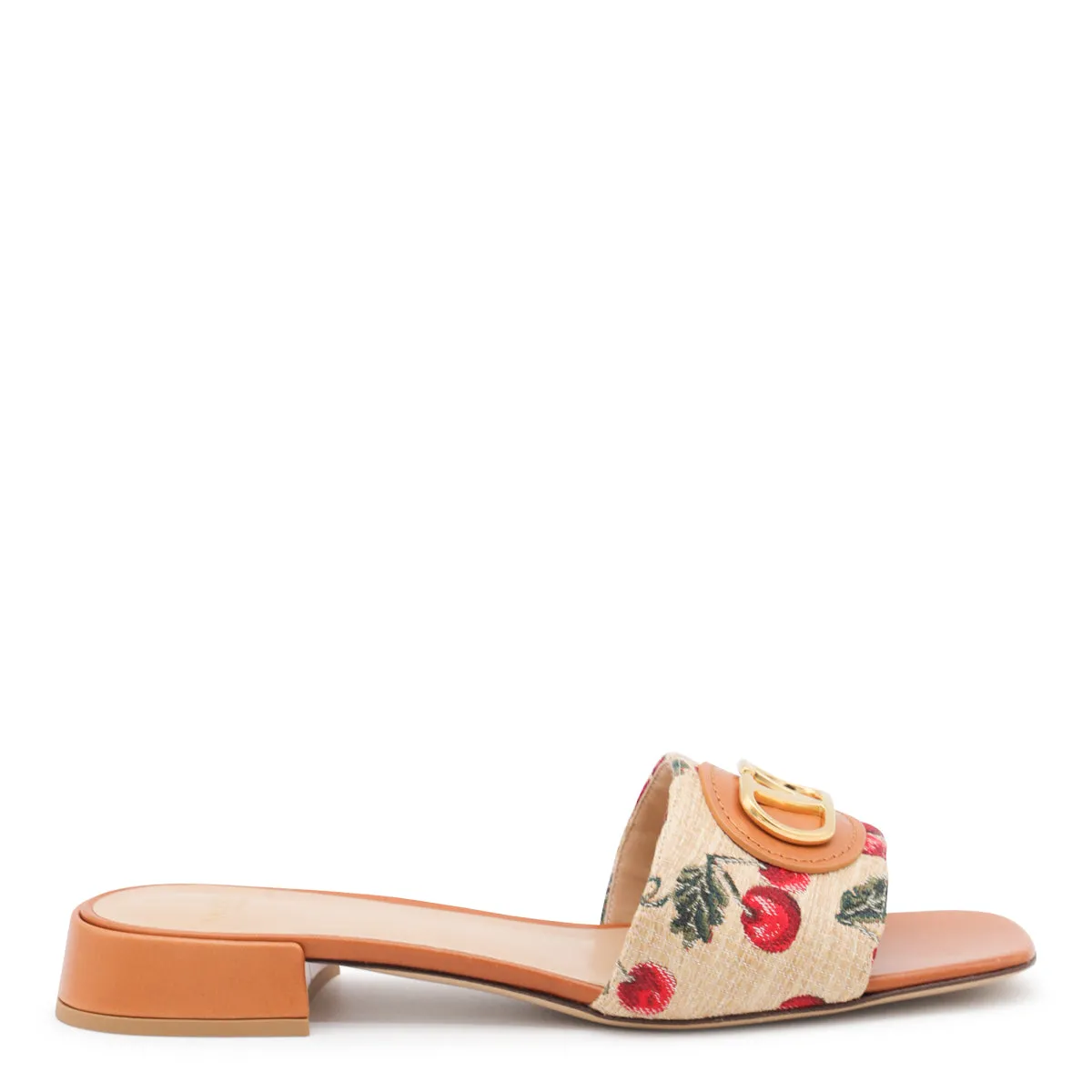 Flat Shoes Naturale/Rosso