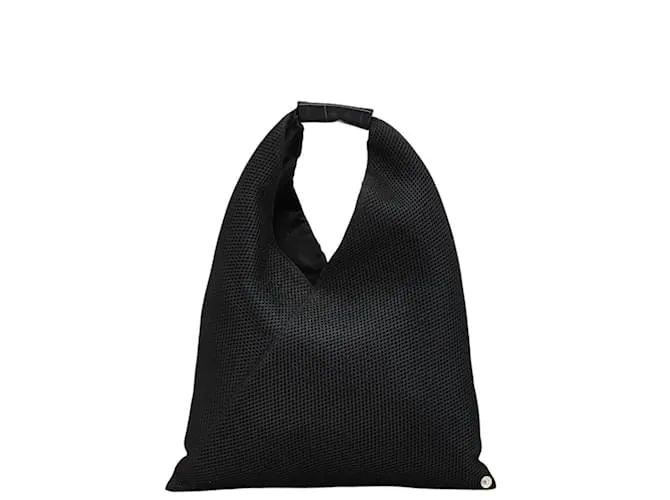 Maison Martin Margiela MM6 Maison Margiela Borsa Tote in Rete Giapponese Piccola Nero