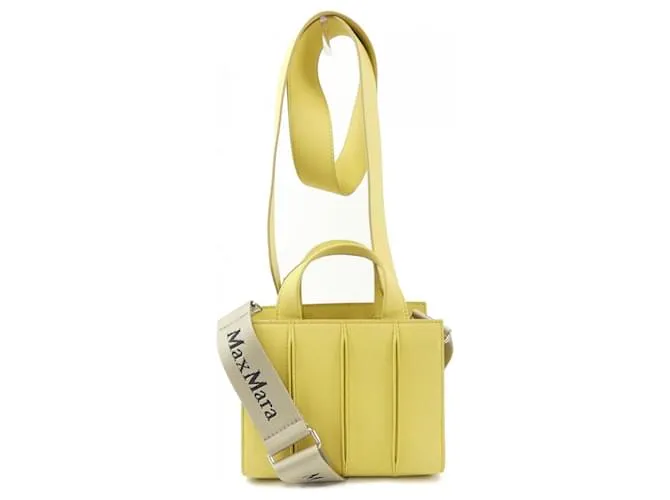 Borsa gialla Max Mara Giallo