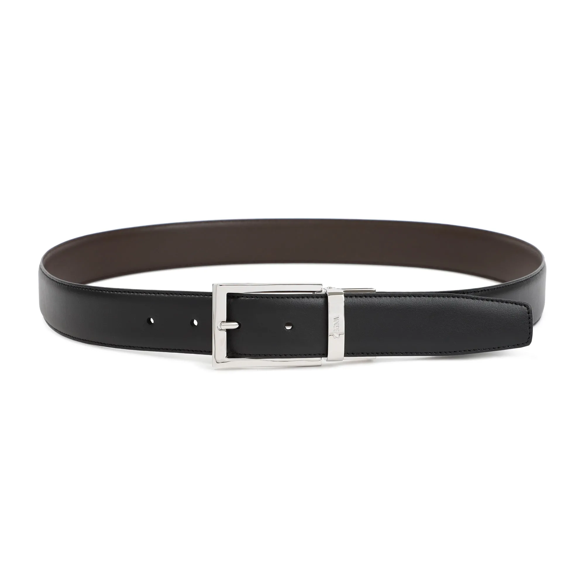 Black And Brown Reversible Belt