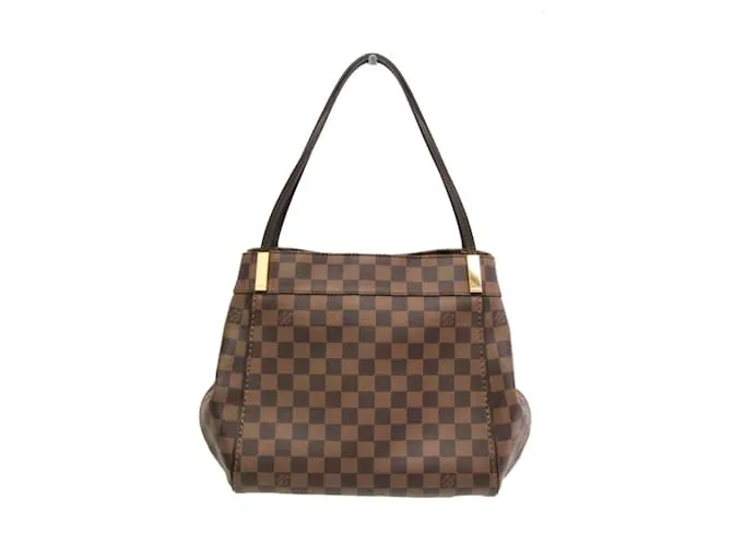 Borsa a spalla Louis Vuitton Damier Marylebone PM Marrone