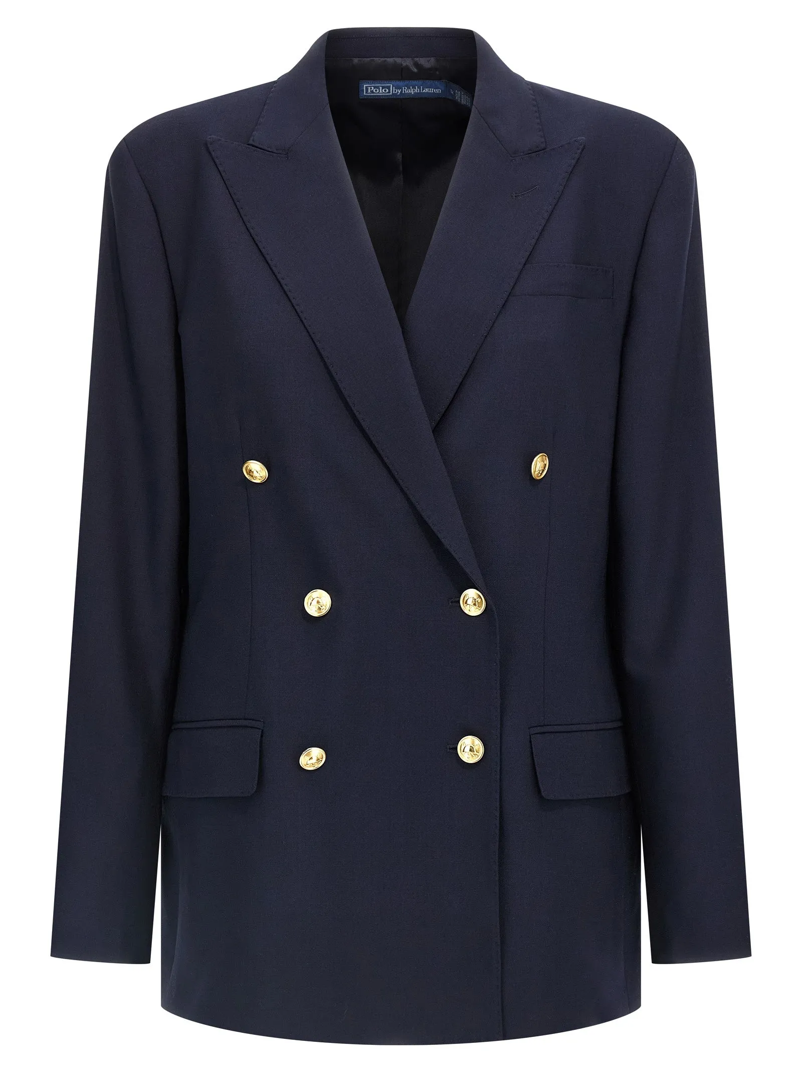 Double-Breasted Blazer Blazers Blu