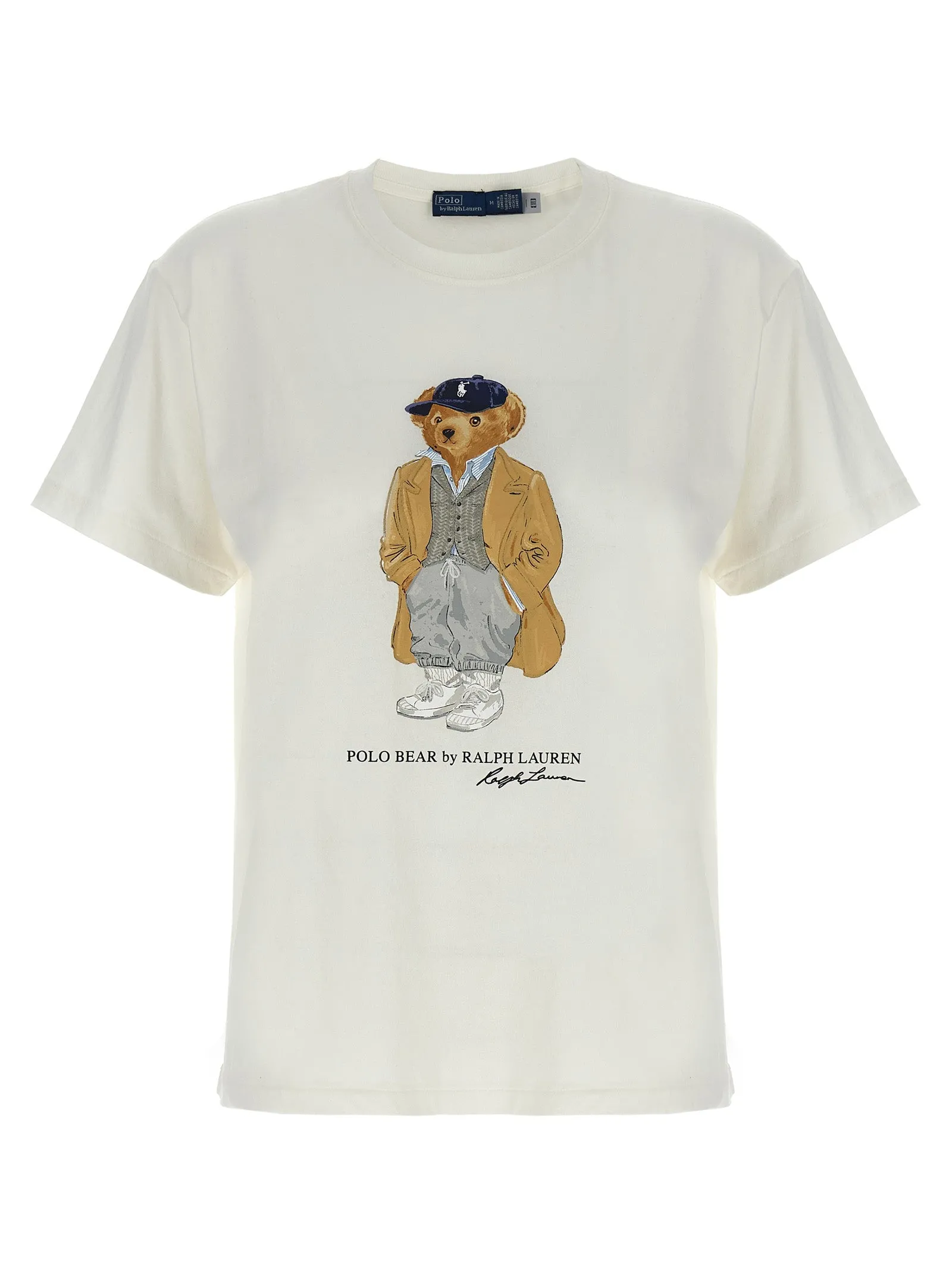 Polo Bear T Shirt Bianco