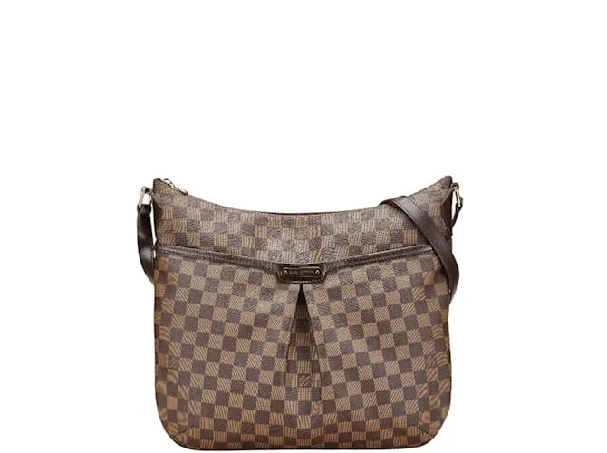 Borsa a Spalla Louis Vuitton Damier Bloomsbury GM Marrone