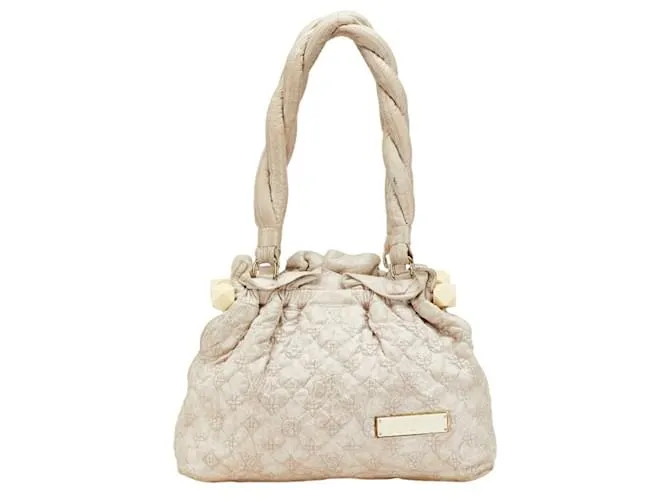 Borsa a Spalla Louis Vuitton Monogram Olympe Stratus PM Beige Crudo