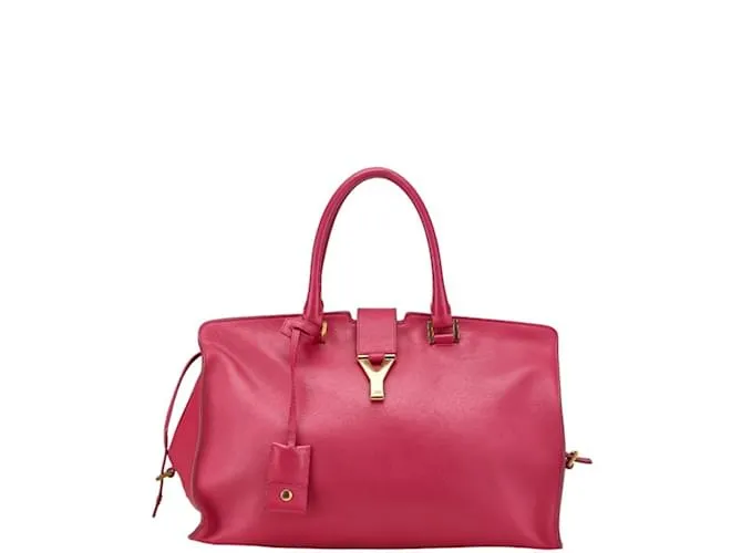 Borsa a mano Y-line Petit Cabas Saint Laurent Rosa