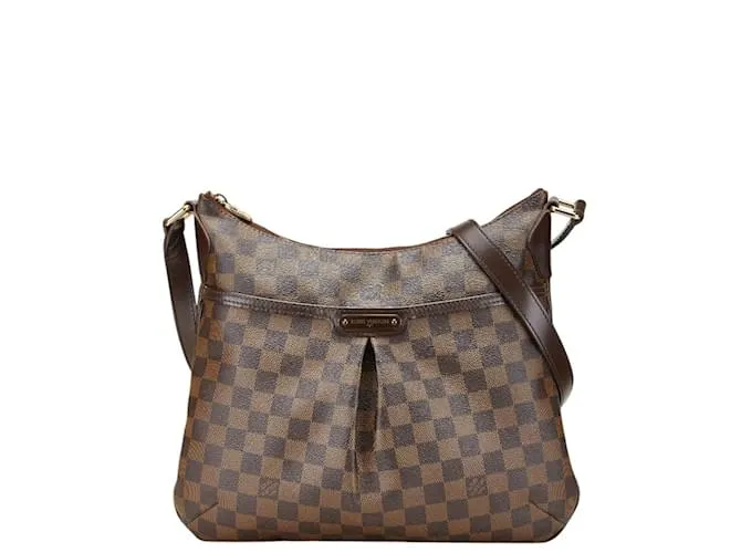Borsa a Spalla Damier Bloomsbury PM di Louis Vuitton Marrone Damier ebene