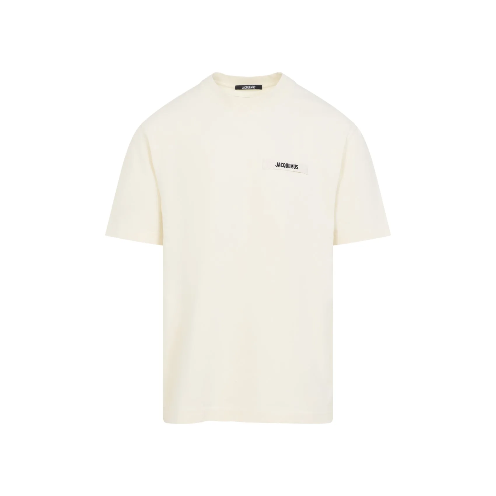 Beige Cotton Le T-Shirt Grosgrain T-Shirt