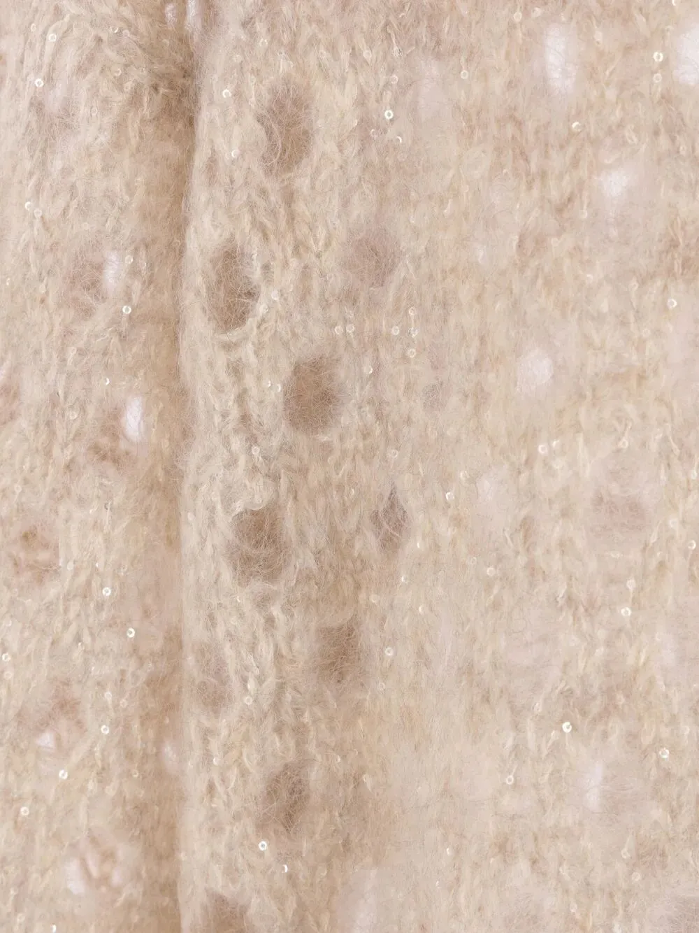 Dark Blue Triangle De-Nimes Cotton Midi Skirt