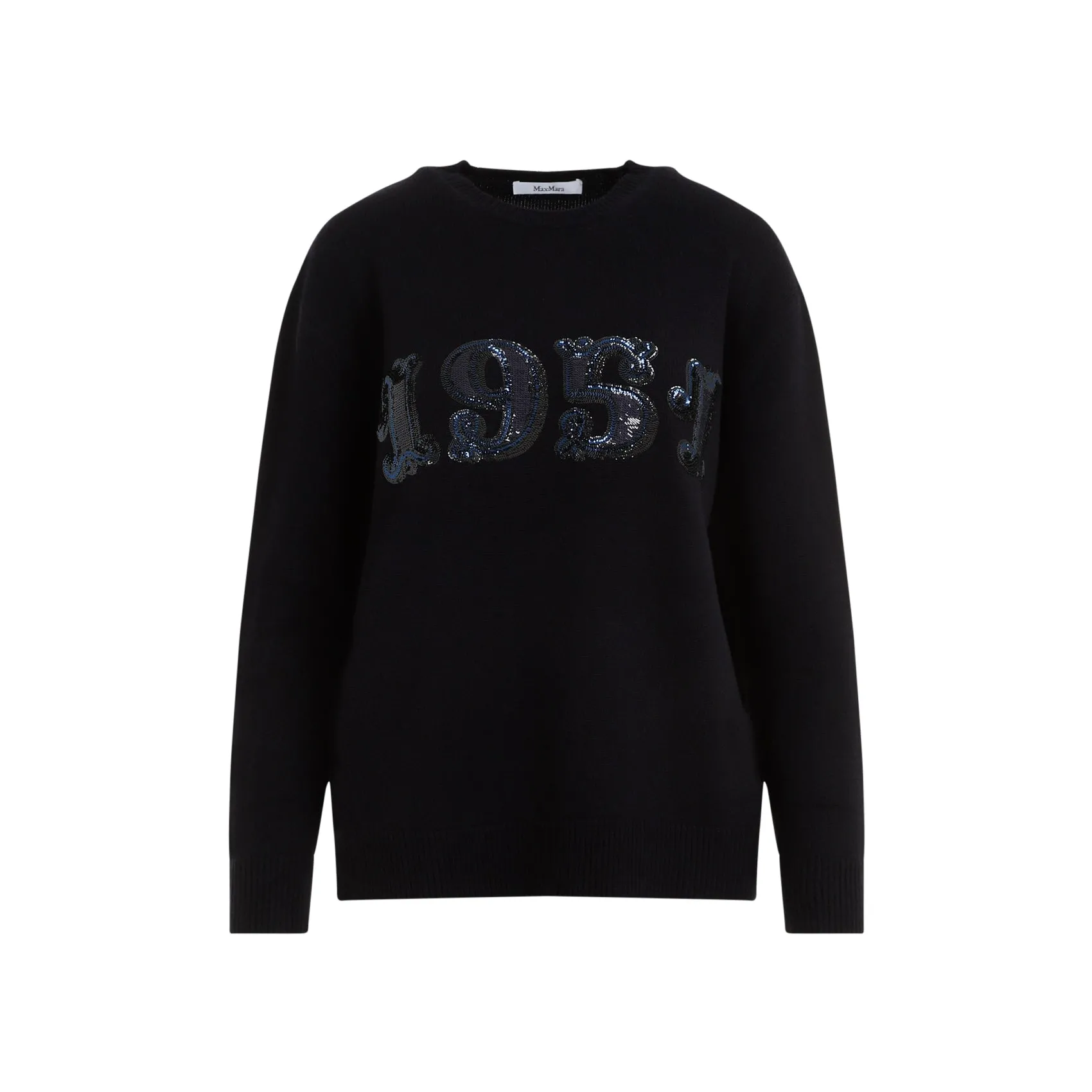 Navy Blue Wool Plata 1951 Sweater