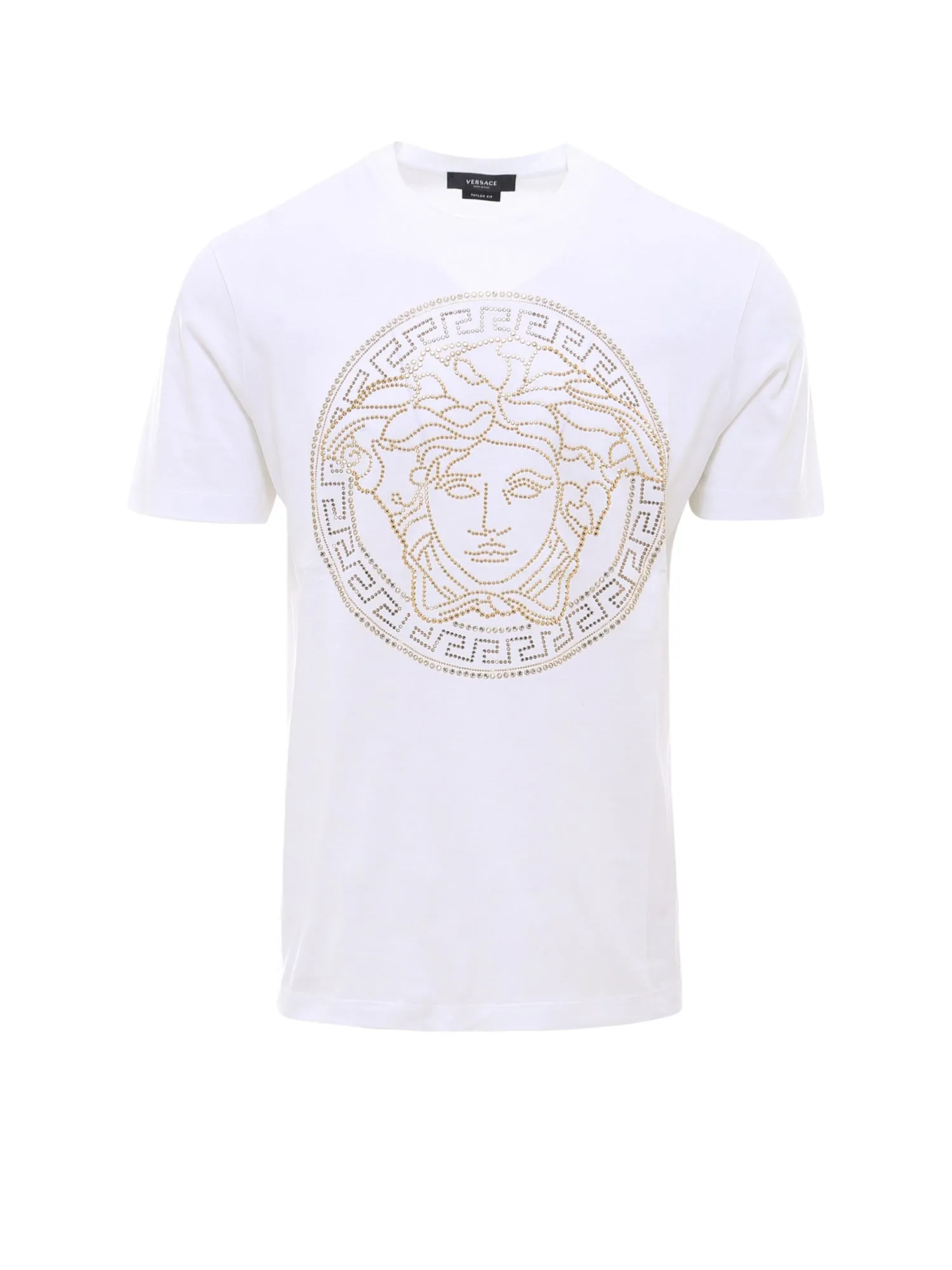 Cotton T-Shirt With Iconic Medusa