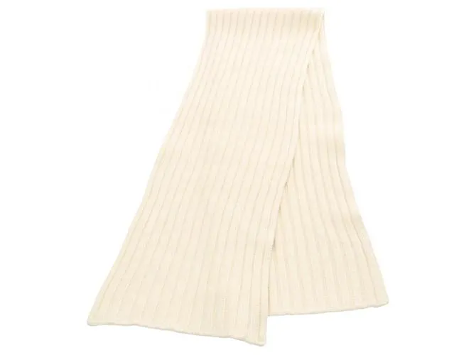 Sciarpa in lana Jil Sander J02TE0004 Beige Crudo