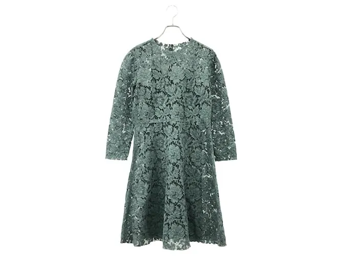 Abito in pizzo Valentino Abito in cotone Blu