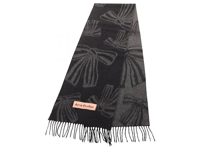 Sciarpa in cashmere Acne Studios Nero