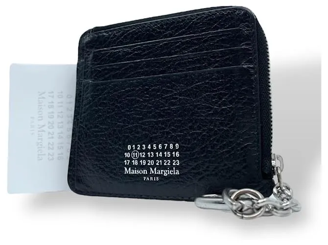 Maison Martin Margiela Portafoglio in pelle nera Maison Margiela Nero