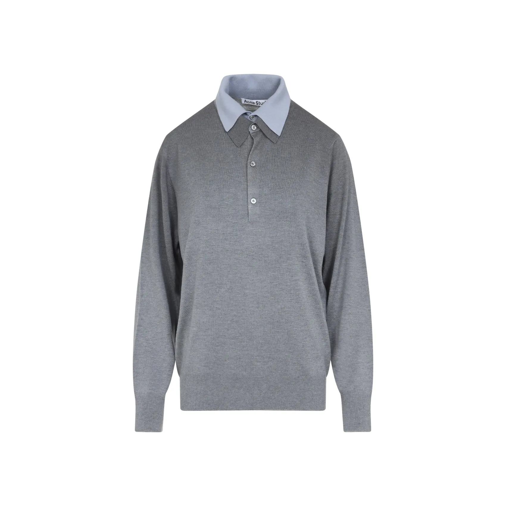 Light Grey Silk Sweater