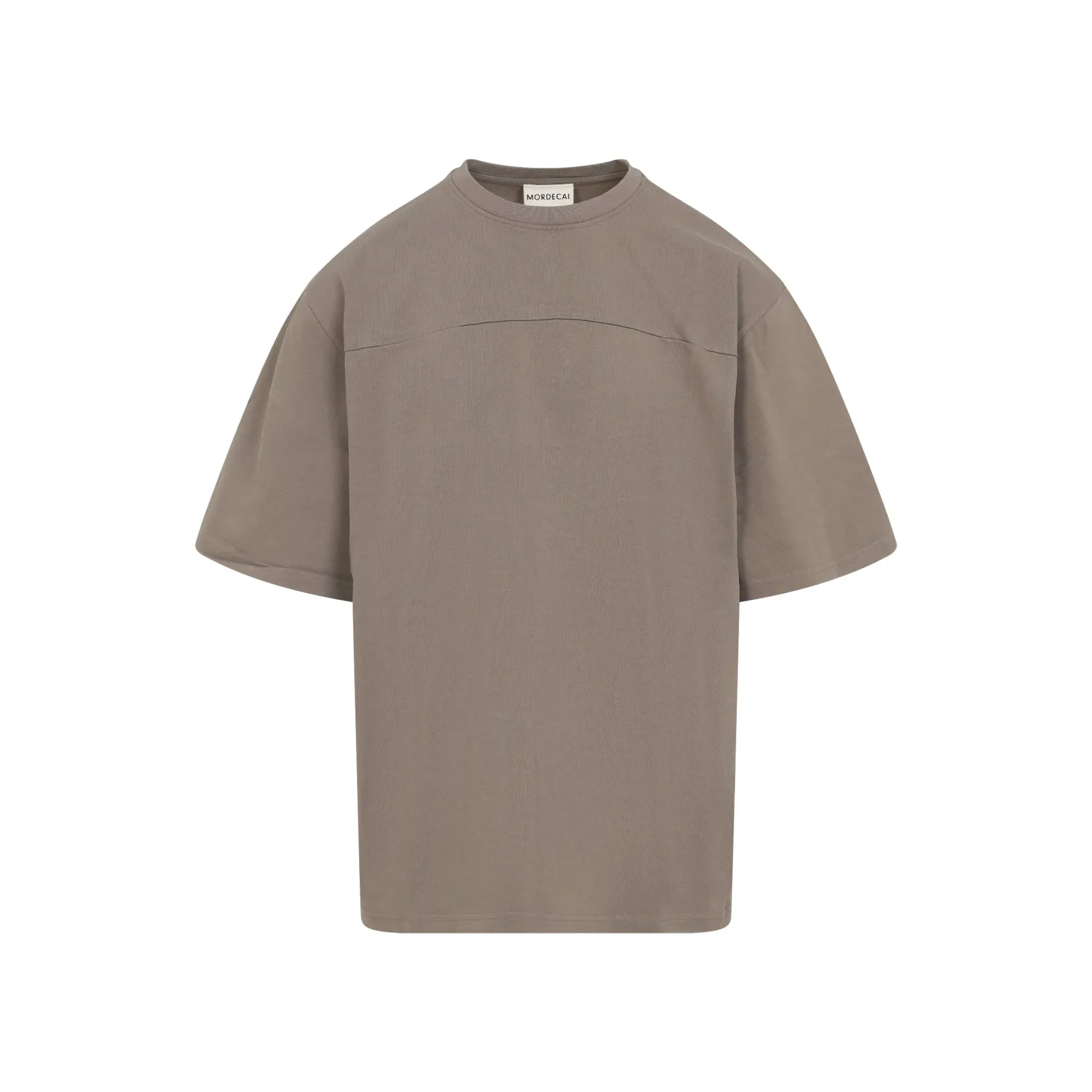 Mud Brown Cotton Classic Fit T-Shirt