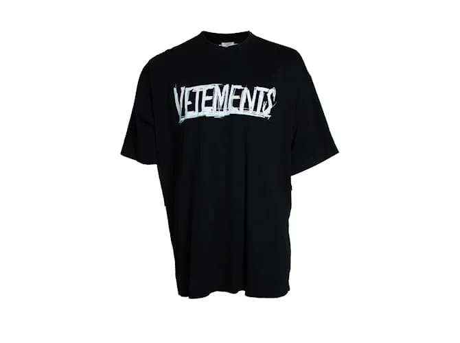 Vêtements T-shirt unisex Vetements World Tour in nero