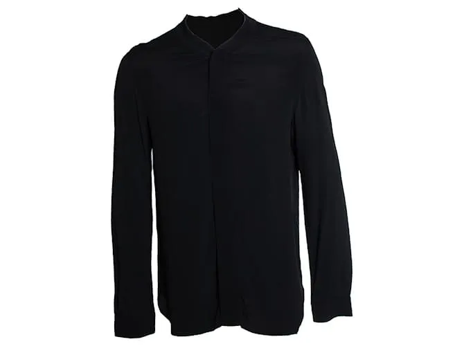 Camicia trasparente Tecuatl SS20 di Rick Owens Nero