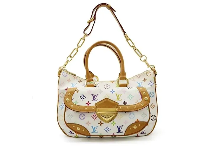 Borsa 2 in 1 Rita Monogram Multicolore Louis Vuitton M40125 Bianco