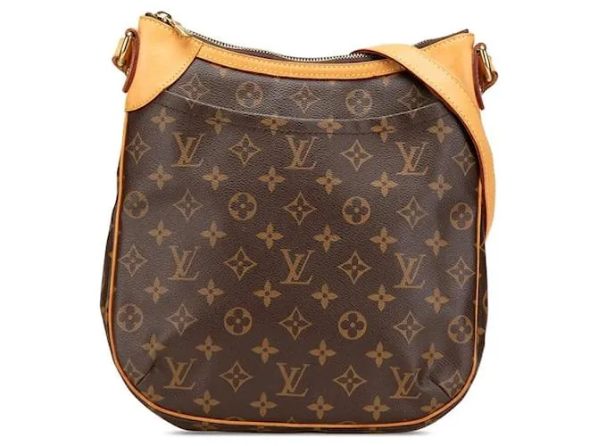 Borsa a Spalla Monogram Odeon PM di Louis Vuitton Metallico Bronzo