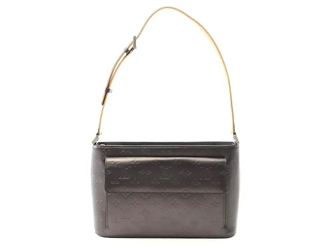 Borsa a Spalla Alston in Pelle Opaca Monogram Louis Vuitton Nero