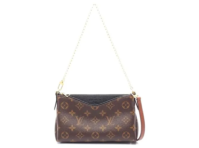Borsa a mano Pallas Monogram di Louis Vuitton Marrone