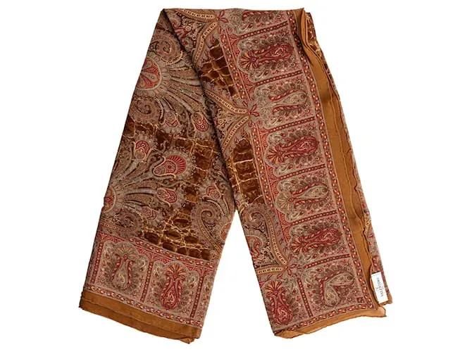 Valentino Garavani Sciarpa Valentino con stampa Paisley - anni '90 Multicolore