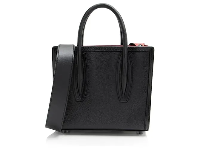 Borsa Paloma Mini in pelle Christian Louboutin Nero