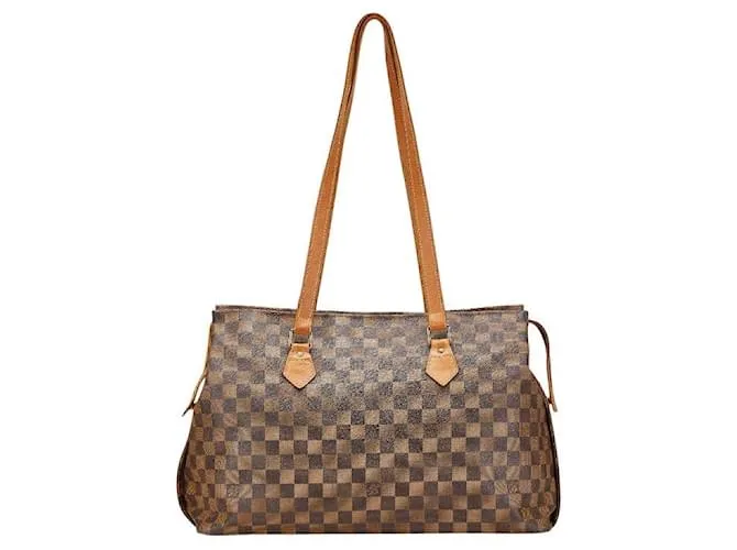 Borsa 2 in 1 Colombine Damier Louis Vuitton Edizione Limitata Metallico Bronzo