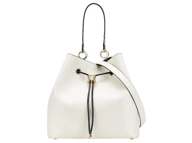 Bulgari Borsa in pelle BVLGARI B.zero1 2way Bianco