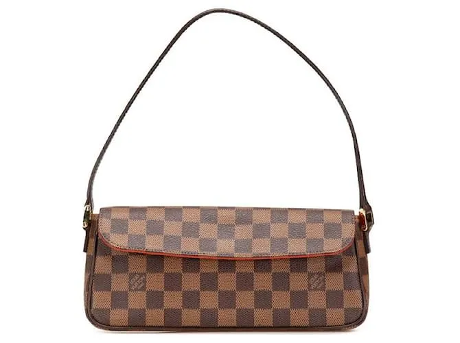 Borsa 2 in 1 Damier Recital Louis Vuitton Metallico Bronzo
