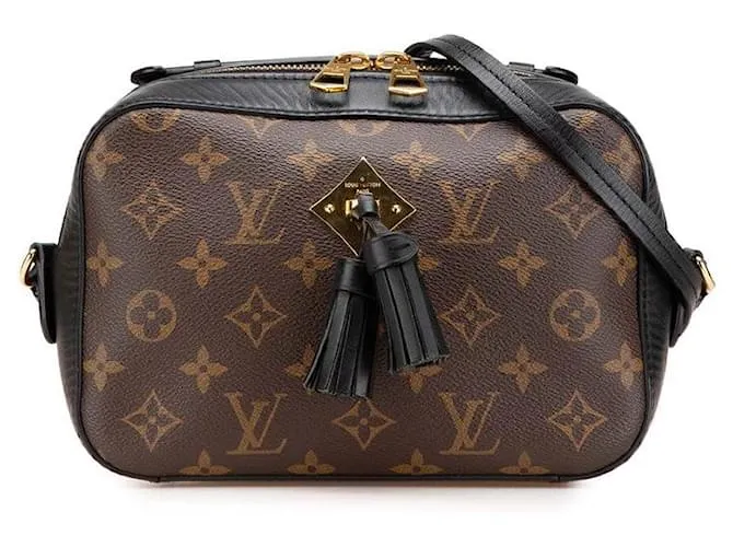 Borsa 2 in 1 Monogram Saintonge di Louis Vuitton Nero