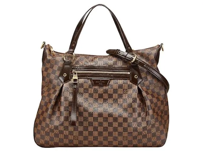 Borsa 2 in 1 Damier Evora GM di Louis Vuitton Marrone