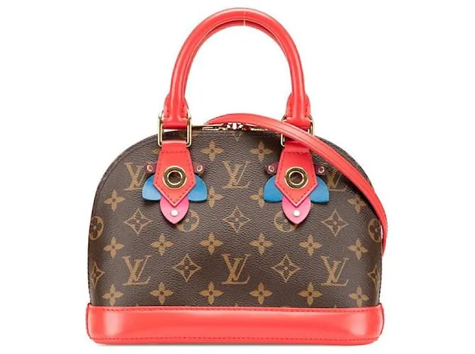 Borsa 2 in 1 Monogram Alma BB di Louis Vuitton Rosso