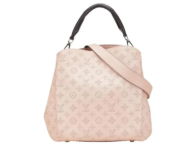 Borsa 2 in 1 Monogram Mahina Babylon PM di Louis Vuitton Rosa