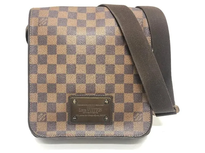 Borsa a Spalla Brooklyn PM Louis Vuitton Marrone
