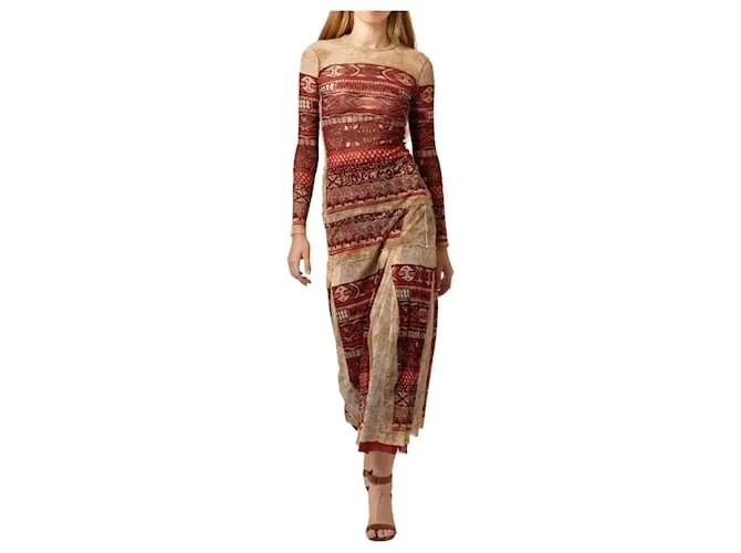 Set Jean Paul Gaultier, modello Red Trail Rosso Beige