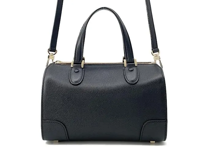 Borsa a mano in pelle mini Babila di Valextra Nero