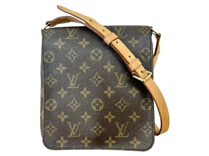 Borsa a spalla corta Musette Salsa M51258 di Louis Vuitton Marrone