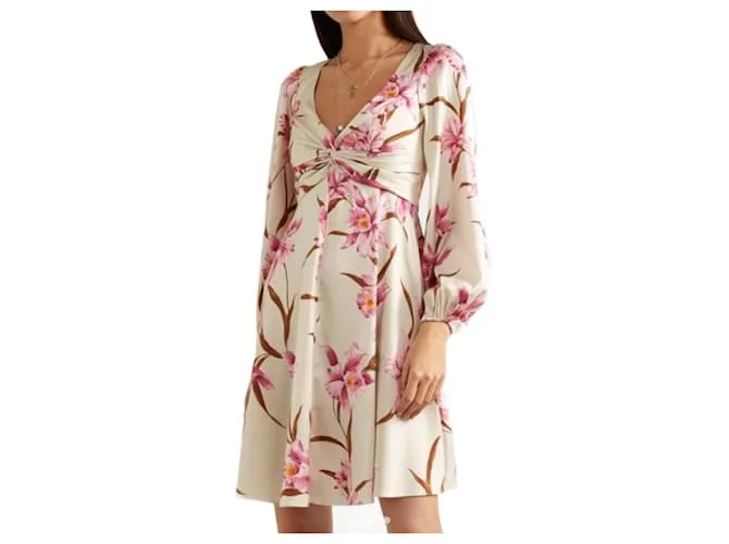 Zimmermann Nastro Floreale per Corsage Rosa