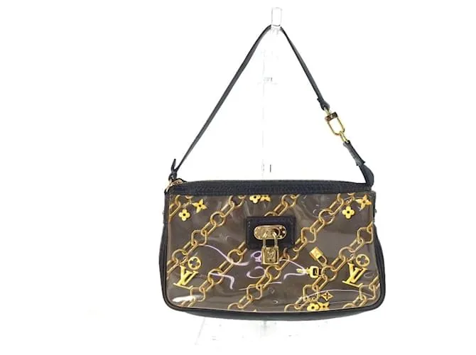 Borsa a Spalla Accessorio Pochette Monogram Louis Vuitton Marrone