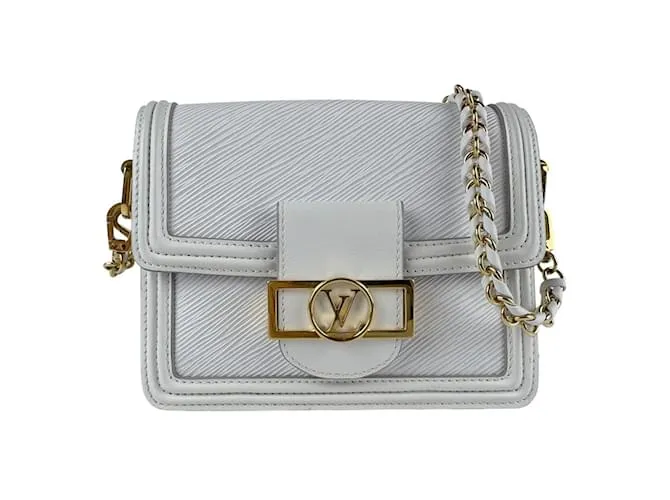 Borsa a spalla in pelle bianca Louis Vuitton Bianco