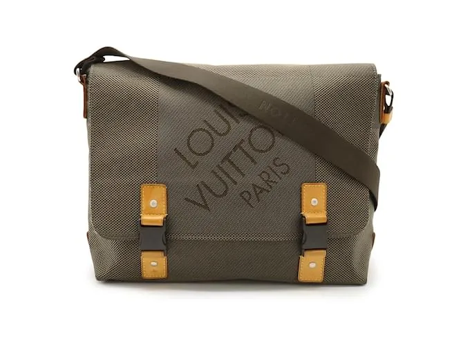 Borsa a Spalla Louis Vuitton Damier Geant Roux