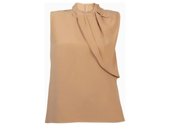 Céline Top Brezza di Seta Beige